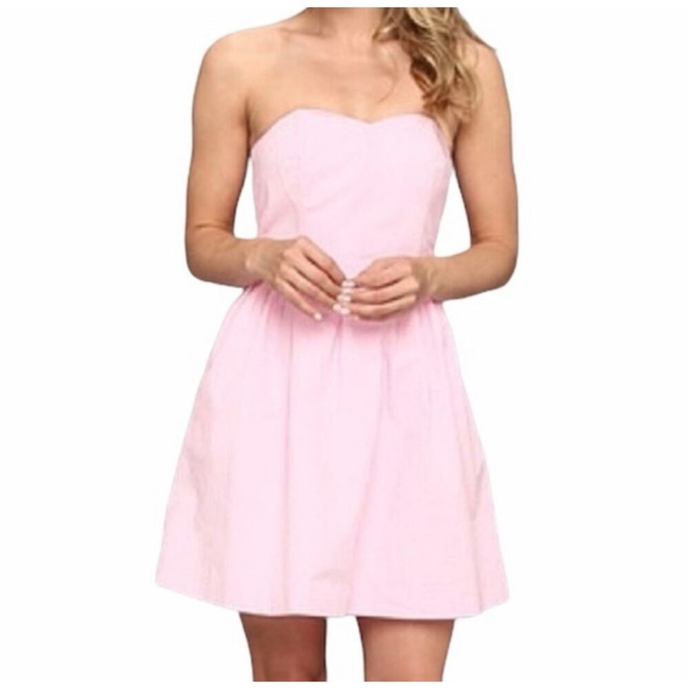 NWT Lilly Pulitzer Blossom Pink Seersucker size 10